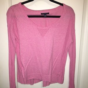American Eagle pink sweater